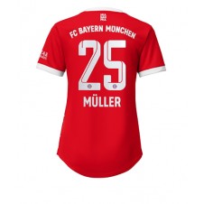Bayern Munich Thomas Muller #25 Hjemmedrakt Kvinner 2022-23 Kortermet
